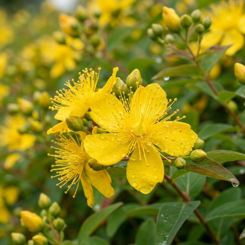 Hypericum calycinum Hypericum calycinum