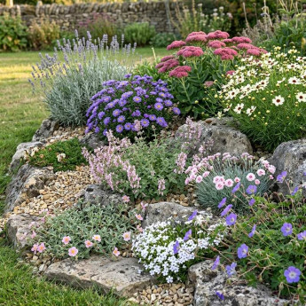 Plantes pour massif de rocaille
