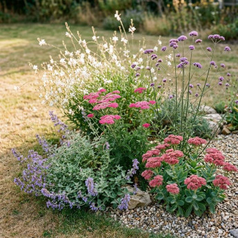 Massif de 5 plantes vivaces increuvables