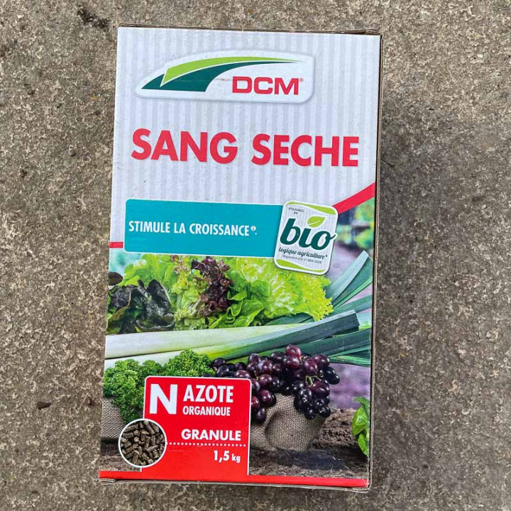 Sang séché - Engrais